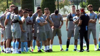 Trabzonspor'un yeni transferi Sturridge, takımla ilk antrenmanına çıktı 