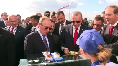 Putin, Cumhurbaşkanı Erdoğan'a dondurma ısmarladı - MOSKOVA