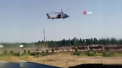  Suriye sınırında devriye uçuşları devam ediyor 