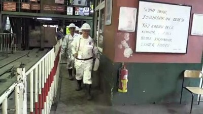 komur ocagi - Bakan Yardımcısı Şeref Kalaycı, maden ocağına indi - ZONGULDAK Videosu