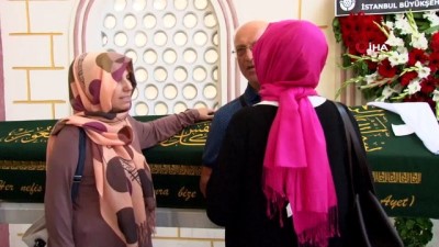  Kızının gözü önünde vurulan Tuğba Anlak gözyaşları arasında son yolculuğuna uğurlandı