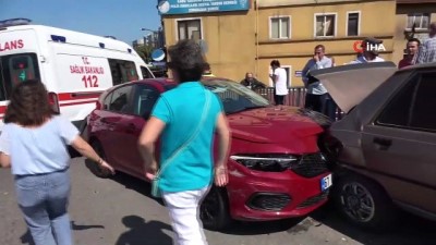  Zonguldak'ta zincirleme trafik kazası 