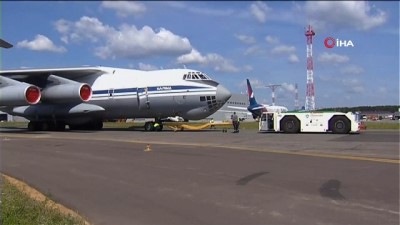  - Sibirya Yangını İçin Rus Askeri Uçağı 