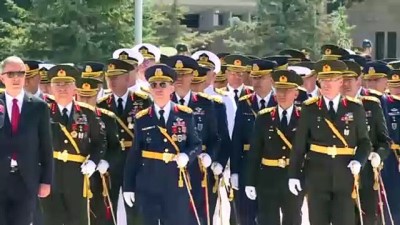 kuvvet komutanlari - Akar ve TSK'nın komuta kademesi devlet mezarlığını ziyaret etti - ANKARA  Videosu
