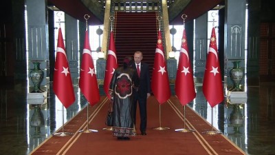 Büyük Zafer'in 97. yıl dönümü - Cumhurbaşkanı Erdoğan, tebrikleri kabul etti (2) - ANKARA 