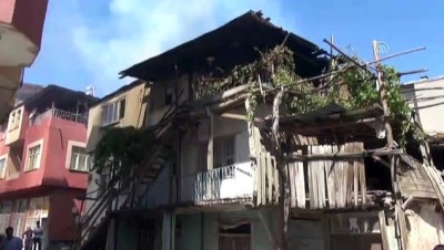 Kahramanmaraş'ta ev yangını