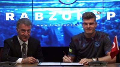 hizmet bedeli - Alexander Sörloth 2 2 yıllığına Trabzonspor'da  Videosu