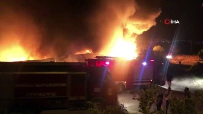  Denizli’de kimyasal fabrikasında büyük yangın
