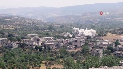  - Esad rejimi İdlib’i vurdu: 1 ölü, 5 yaralı