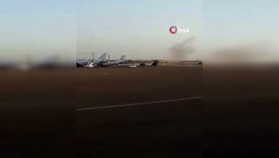 askeri guc -  - Libya’da 124 kişiyi taşıyan uçağın yanına füze düştü Videosu
