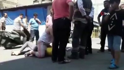  Motosiklet çalmak isterken suçüstü yakalanan şahıs linç ediliyordu 