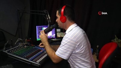  Otizmli Muhammed’in radyoculuk hayali gerçek oldu 