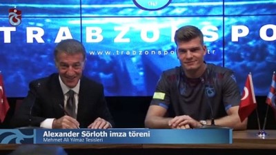 Trabzonspor, Alexander Sörloth ile sözleşme imzaladı - TRABZON 