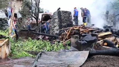 talak - Yaşlı adam evinde çıkan yangında hayatını kaybetti - ÇANKIRI Videosu