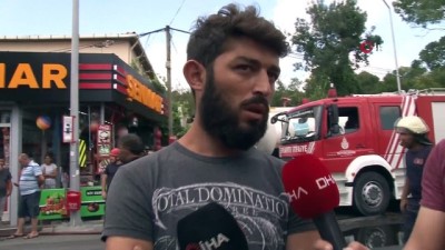 kaynak makinesi -  Arnavutköy’de 11 büyükbaş hayvanın telef olduğu yangın havadan görüntülendi  Videosu