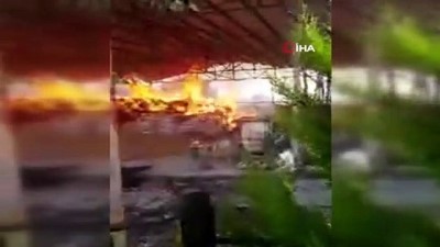 kaynak makinesi -  Arnavutköy’de feci olay: 11 büyükbaş hayvan yanarak telef oldu  Videosu