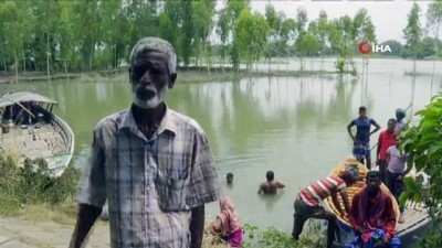 ganj -  - Bangladeş’te Su Baskınları Nedeniyle Tekne Satışları Arttı Videosu