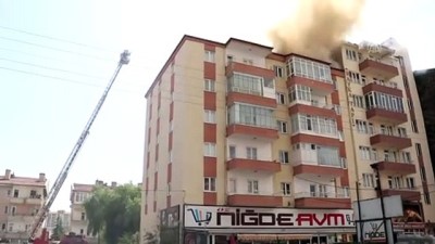 hanli - Çatı yangını - NİĞDE Videosu