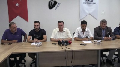 imza toreni - Hatayspor'da yeni transferler imzayı attı - HATAY Videosu