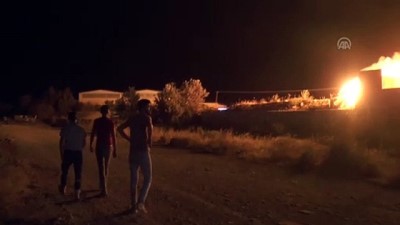 kati atik bertaraf tesisi - Katı atık bertaraf tesisinde yangın (2) - DENİZLİ  Videosu