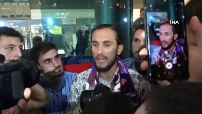  Trabzonspor’lu Yusuf Yazıcı, Fransa’ya coşkuyla uğurlandı 