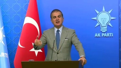 AK Parti Sözcüsü Çelik: 'İslam düşmanlığı tüm dinleri tehdit ediyor' - ANKARA