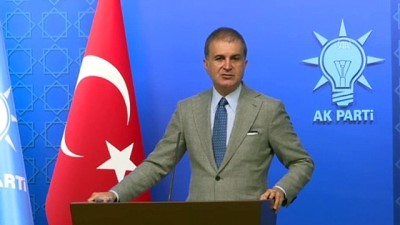 AK Parti Sözcüsü Çelik: ' Türkiye, insanlığın vicdanıdır' - ANKARA