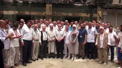 haci adaylari - Erbaş'tan Diyanet Mekke Hastanesi'ne ziyaret (2) - MEKKE Videosu