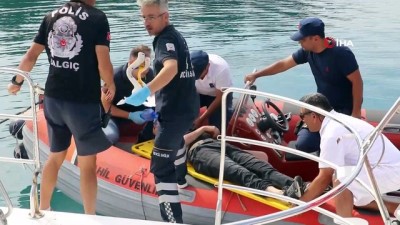 sahil guvenlik -  Falezlerden atlayan genç ağır yaralandı  Videosu