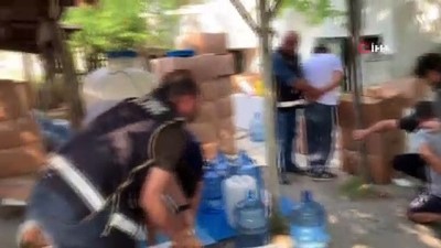 sahte icki operasyonu -  İstanbul'da villaya sahte içki operasyonu: 19 gözaltı Videosu