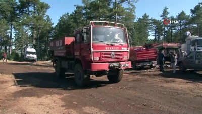 is makinesi -  Orhaneli'de 60 hektarlık ormanlık alan kül oldu  Videosu