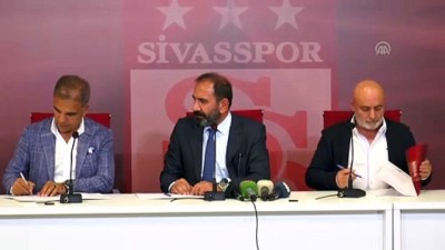 imza toreni - Sivasspor'da sponsorluk anlaşmaları - SİVAS Videosu