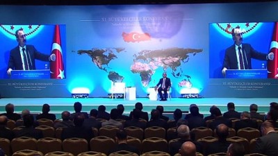  Adalet Bakanı Gül, 11. Büyükelçiler Konferansı'nda konuştu