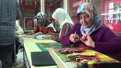 kumbet - Ahlat'ta kadınlara yönelik rölyef kursu - BİTLİS  Videosu