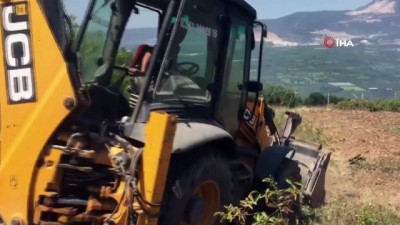  Bursa Kestel'de orman yangını 