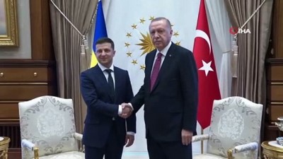lens -  Cumhurbaşkanı Erdoğan, Ukrayna Cumhurbaşkanı Vladimir Zelenskiy ile görüştü Videosu