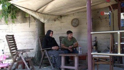 patlama sesi -  Evinin bahçesinde çocuklarıyla oturan kadının başına maganda kurşunu isabet etti  Videosu