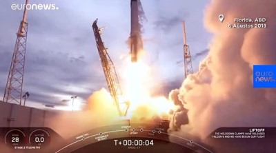 uzay mekigi - SpaceX, İsrailli Amos-17 iletişim uydusunu taşıyan Falcon 9'u başarıyla fırlattı  Videosu