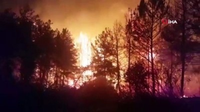  Antalya'da orman yangını 