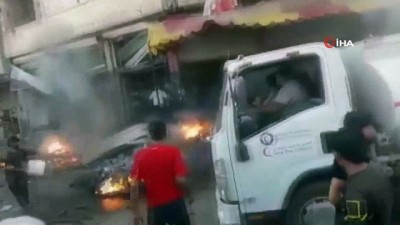 afrin -  - Arfrin’de Bombalı Saldırı: 2 Ölü, 11 Yaralı Videosu