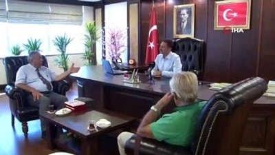 gures - Dünya Aba Güreşi Federasyon Genel Başkanı Prof. Dr. İbrahim Öztek, Hakan Bahadır’ı ziyaret etti  Videosu