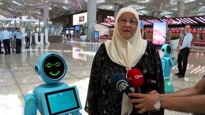 robotlar -  İstanbul Havalimanı’nın robotları görücüye çıktı  Videosu