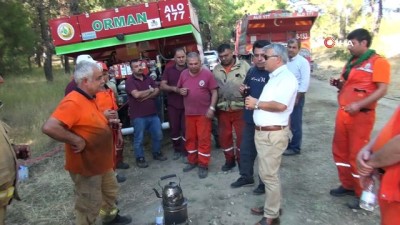  Manavgat Kaymakamı Yiğit ' Yangın kontrol altına alındı, tek bir duman kalmayıncaya kadar nöbete devam' 