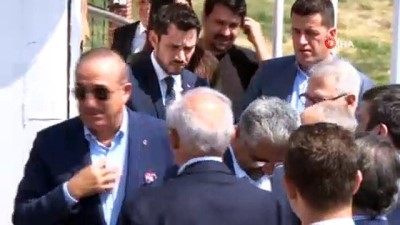  Bakan Çavuşoğlu ve Büyükelçiler 'Bandırma Vapuru'nu gezdi 