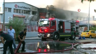 madeni yag -  İzmir’de madeni yağ deposunda çıkan yangın güçlükle kontrol altına alındı...Yangın havadan görüntülendi Videosu