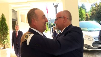 Çavuşoğlu-Darmanovic görüşmesi - ANKARA 