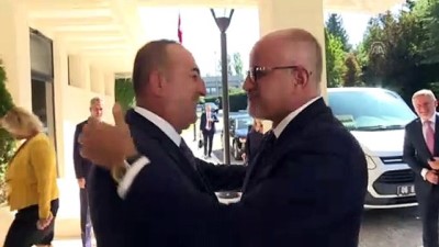 Çavuşoğlu-Darmanovic görüşmesi - ANKARA 