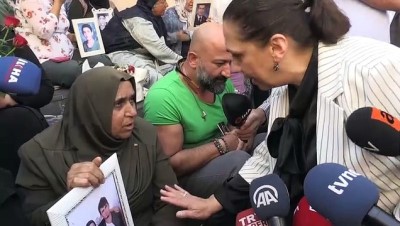 Diyarbakır annelerinin oturma eylemine destek ziyareti 
