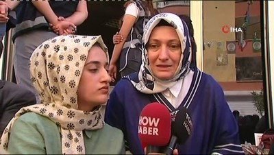  HDP önünde eylem yapan ailelere Varank ailesinden ziyaret