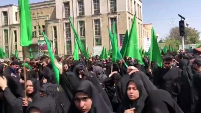 islam tarihi - İran'da Aşure Günü etkinliği - TAHRAN  Videosu
